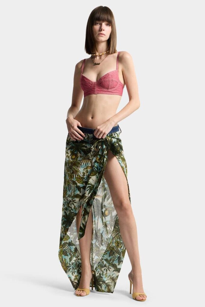 Reggiseno Tiki in denim Oxford Reggiseno Tiki in denim Oxford