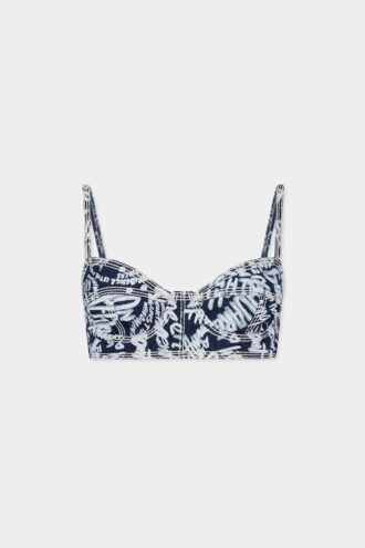 Reggiseno Tiki Rebel Hibiscus Dark Flower Wash Reggiseno Tiki Rebel Hibiscus Dark Flower Wash