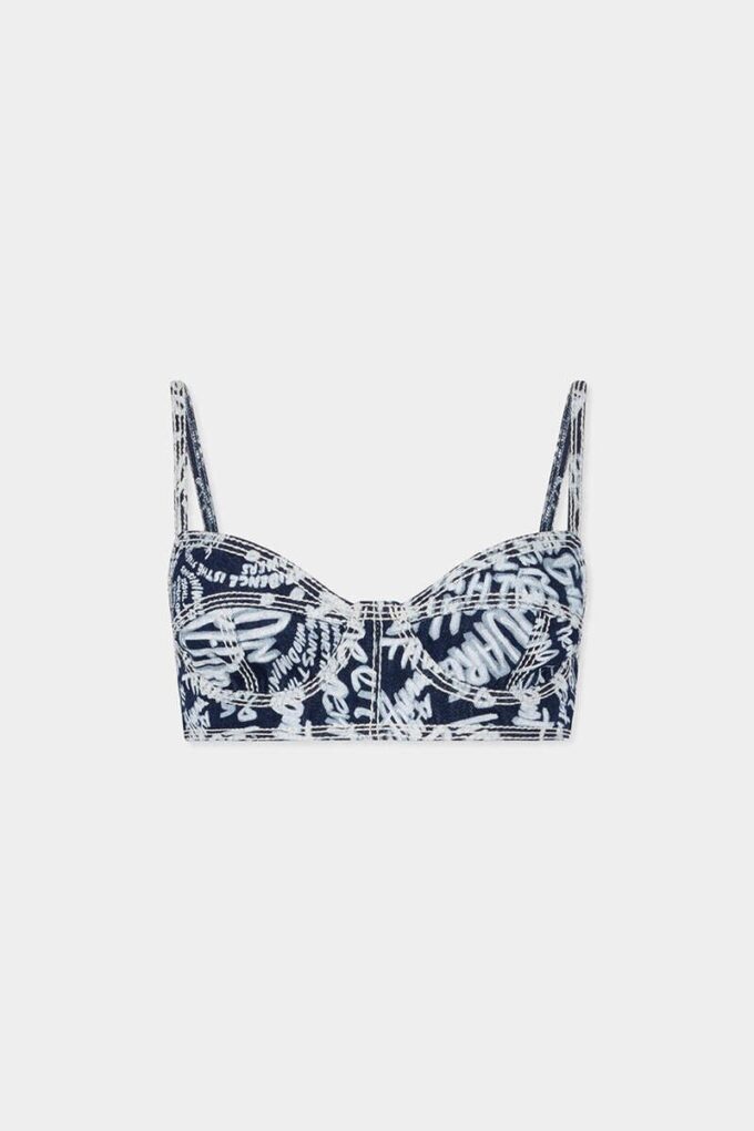 Reggiseno Tiki Rebel Hibiscus Dark Flower Wash Reggiseno Tiki Rebel Hibiscus Dark Flower Wash