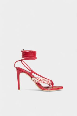 Sandali con tacco Rebel Hibiscus