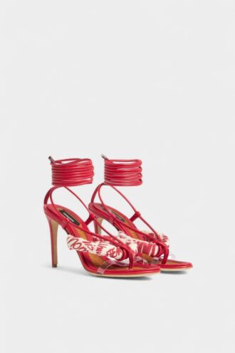 Sandali con tacco Rebel Hibiscus