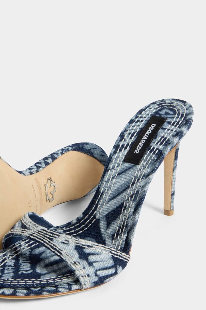 Sandali mules Rebel Hibiscus Sandali mules Rebel Hibiscus