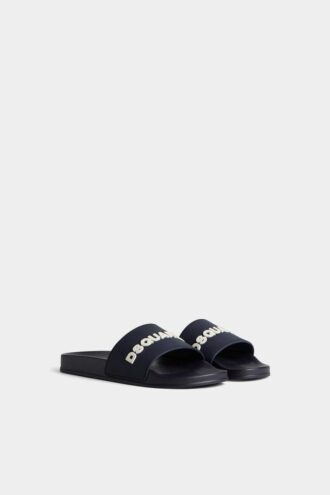 Scarpe da spiaggia con logo Dsquared2