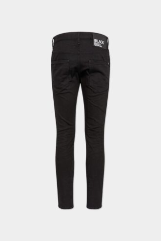 Skater Jeans Black Bull