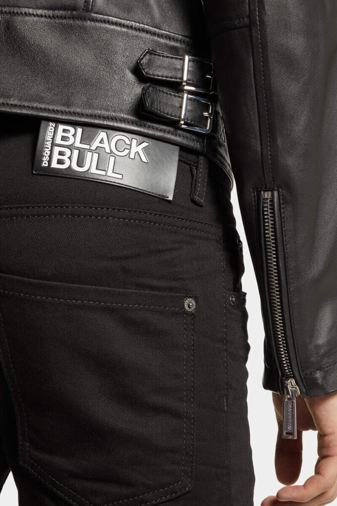 Skater Jeans Black Bull