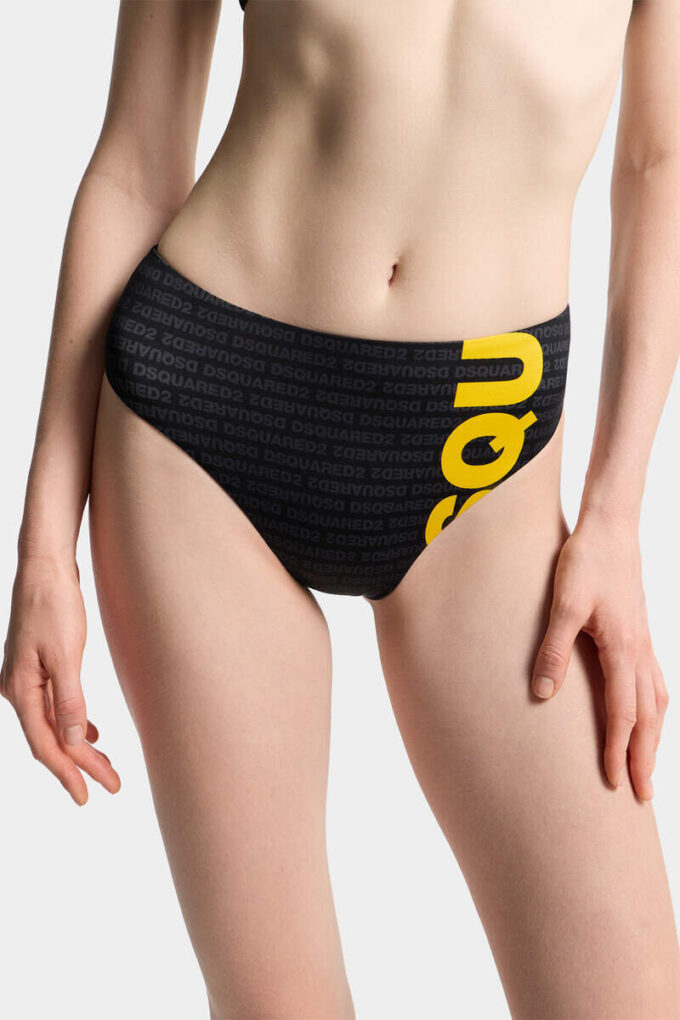 Slip bikini con logo Dsquared2 Slip bikini con logo Dsquared2