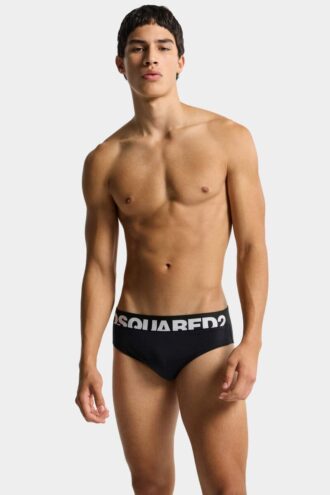 Slip da bagno con logo Dsquared2 Slip da bagno con logo Dsquared2
