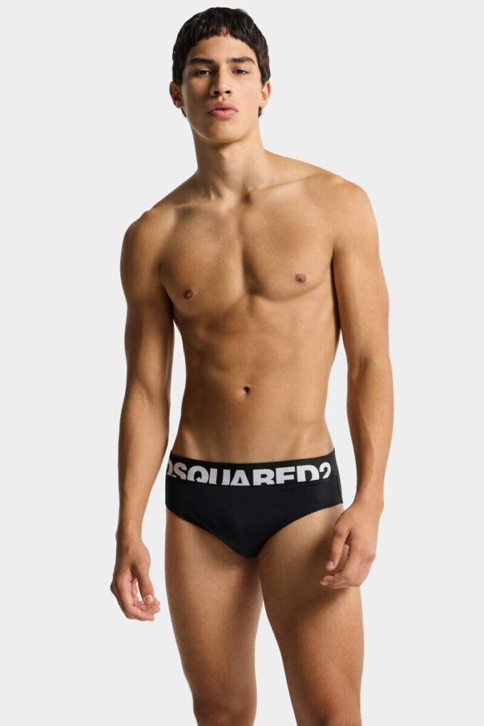 Slip da bagno con logo Dsquared2 Slip da bagno con logo Dsquared2