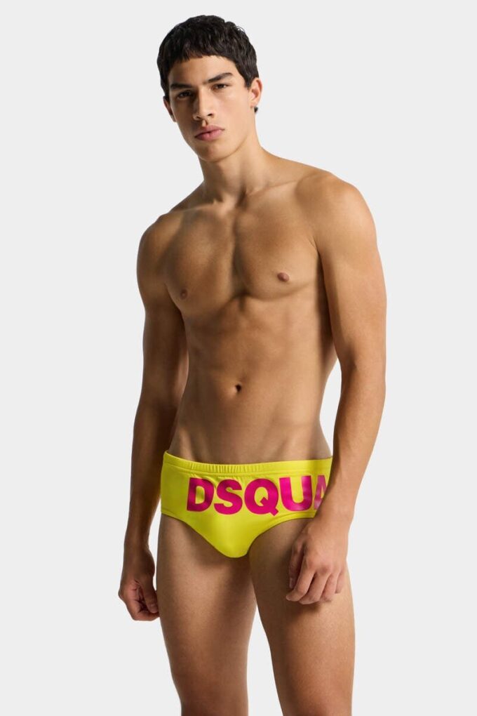 Slip da bagno con logo Dsquared2 Slip da bagno con logo Dsquared2
