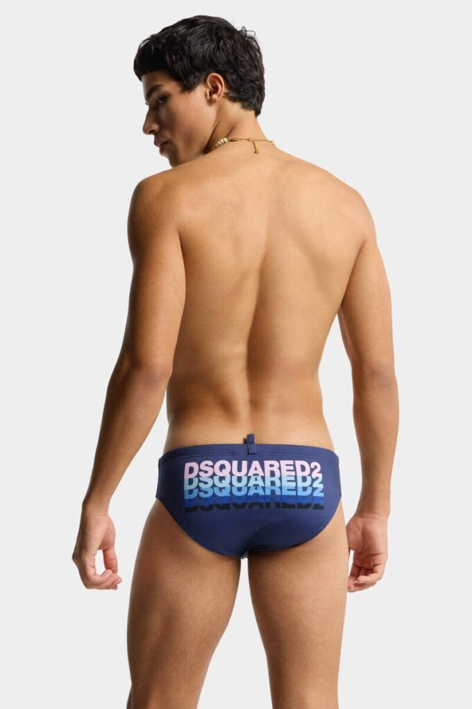 Slip da bagno con logo Dsquared2 Slip da bagno con logo Dsquared2