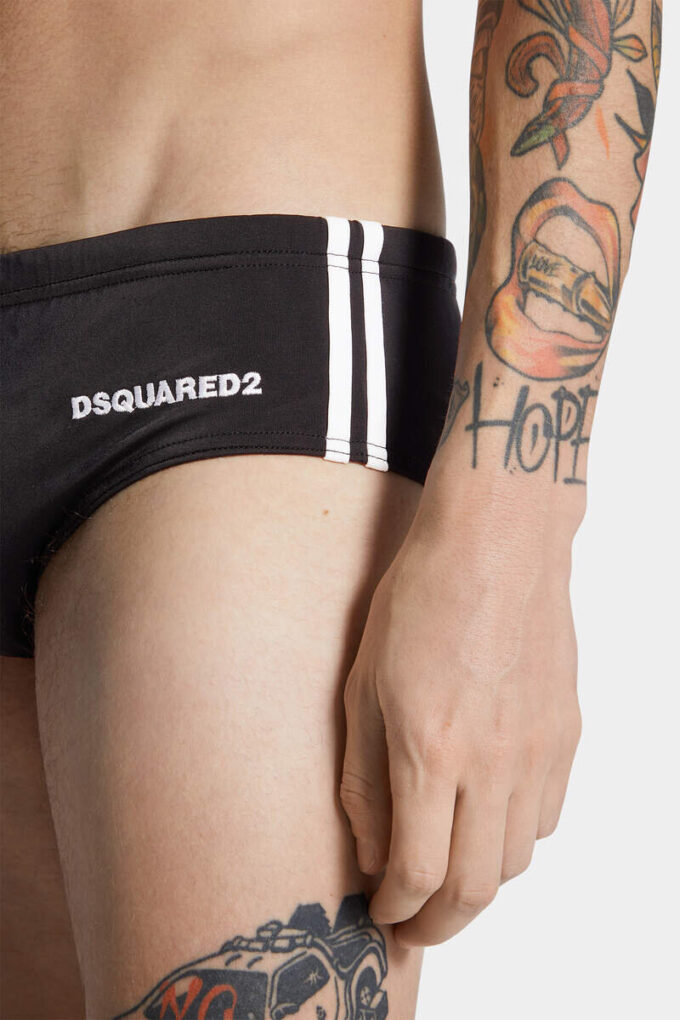 Slip da bagno con logo Dsquared2 Slip da bagno con logo Dsquared2