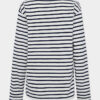 T-shirt a righe dal taglio ampio T-shirt a righe dal taglio ampio