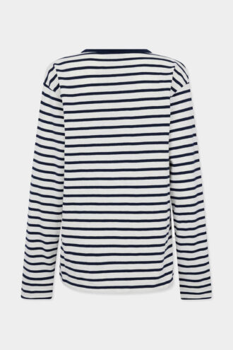 T-shirt a righe dal taglio ampio