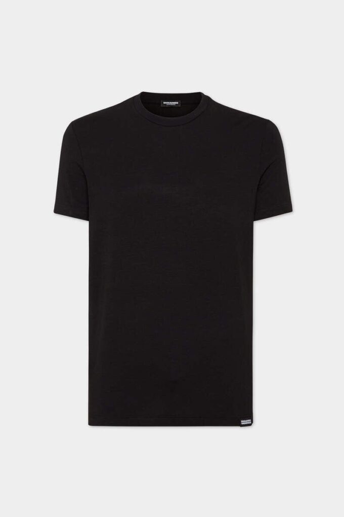 T-shirt con logo ricamato Dsquared2 T-shirt con logo ricamato Dsquared2