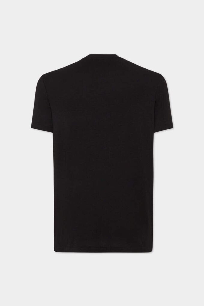 T-shirt con logo ricamato Dsquared2 T-shirt con logo ricamato Dsquared2