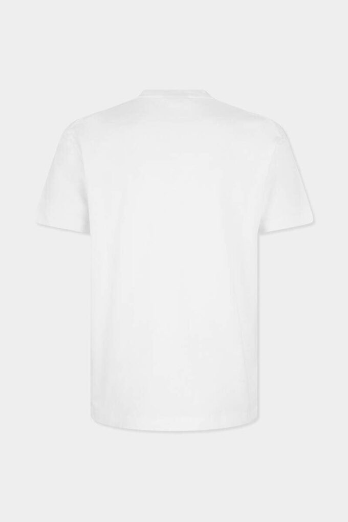 T-shirt Cool Fit con placca con logo Dsquared2 T-shirt Cool Fit con placca con logo Dsquared2