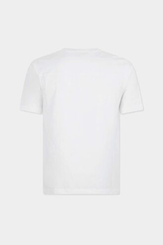 T-shirt dal taglio sportivo con effetto vintage