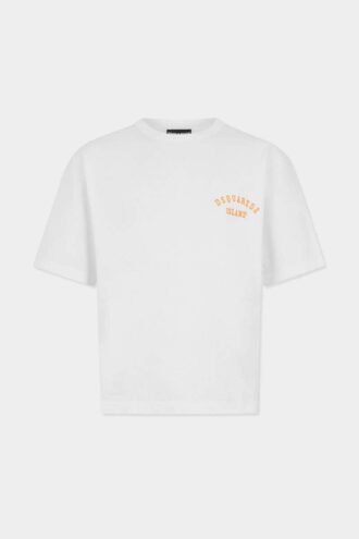 T-shirt dalla vestibilità ampia con tintura vintage