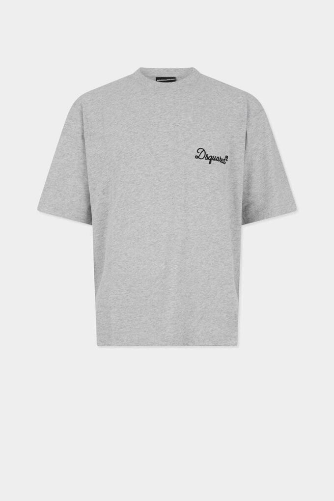 T-shirt dalla vestibilità ampia firmata Dsquared2 T-shirt dalla vestibilità ampia firmata Dsquared2