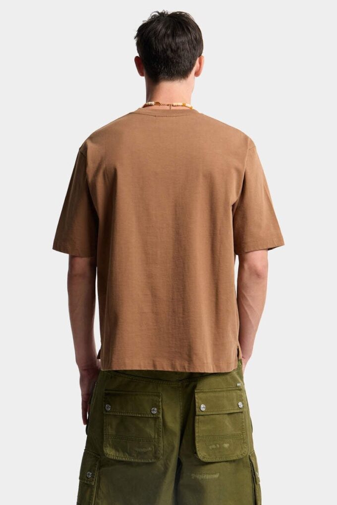 T-shirt dalla vestibilità ampia firmata Dsquared2 T-shirt dalla vestibilità ampia firmata Dsquared2