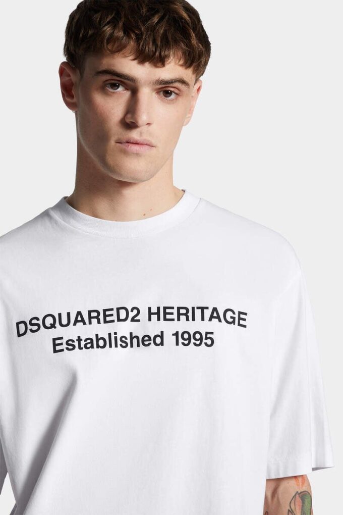 T-shirt Heritage dalla vestibilità ampia T-shirt Heritage dalla vestibilità ampia