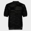 T-shirt in maglia traforata T-shirt in maglia traforata