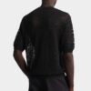 T-shirt in maglia traforata T-shirt in maglia traforata