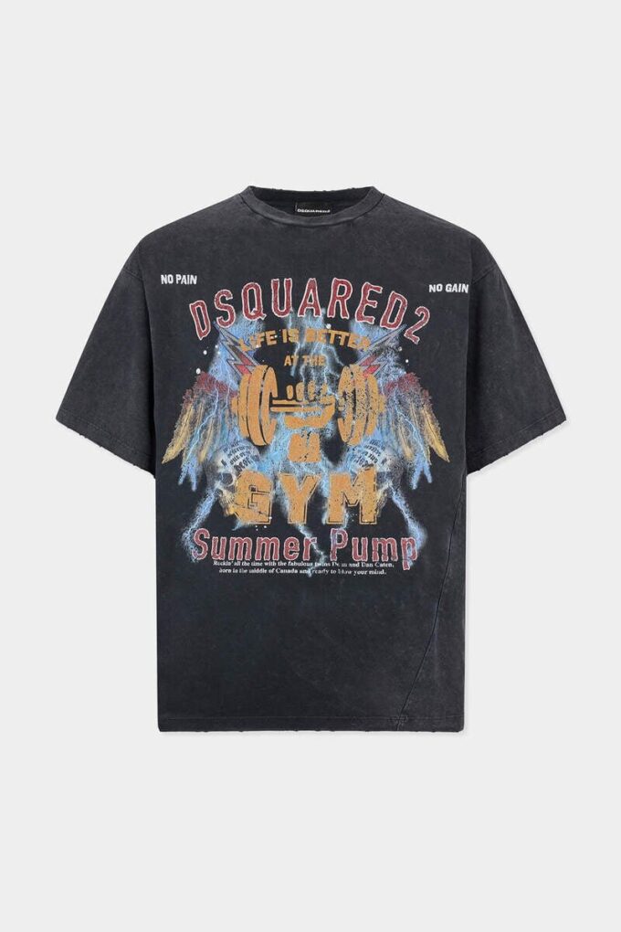 T-shirt Rock Wash Iron Fit T-shirt Rock Wash Iron Fit