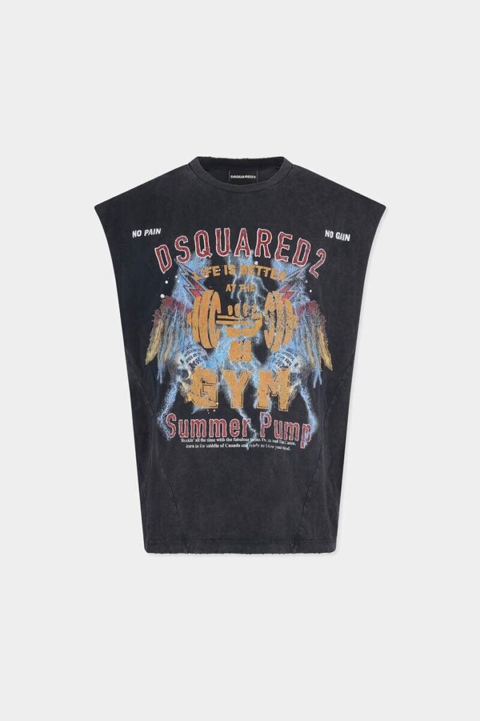 T-shirt Rock Wash Iron Fit T-shirt Rock Wash Iron Fit