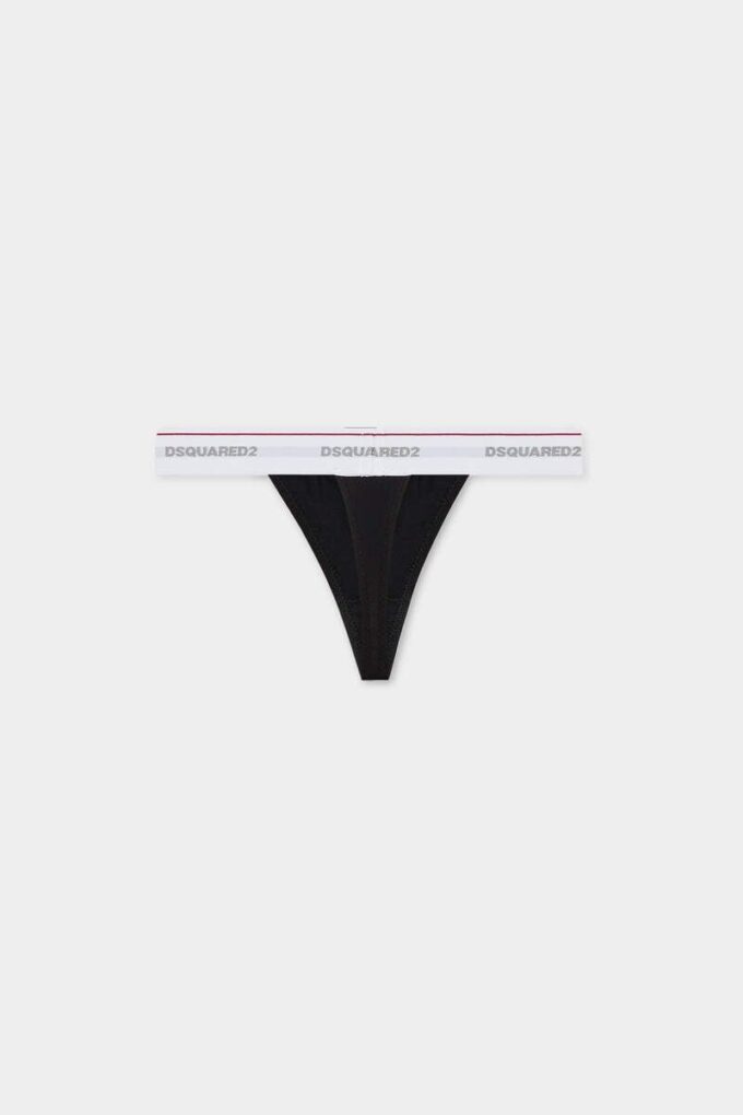 Tanga con logo Dsquared2 Tanga con logo Dsquared2