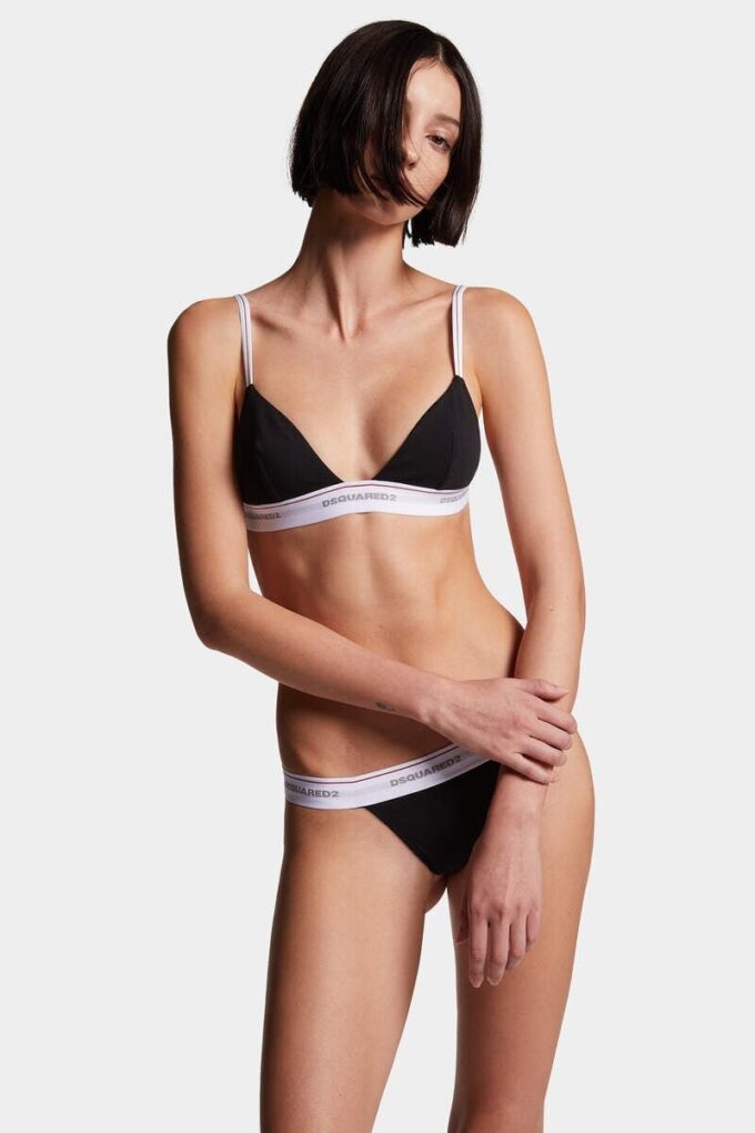 Tanga con logo Dsquared2 Tanga con logo Dsquared2