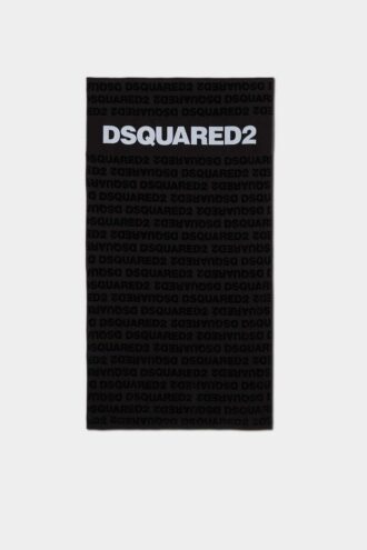 Telo da mare con logo Dsquared2