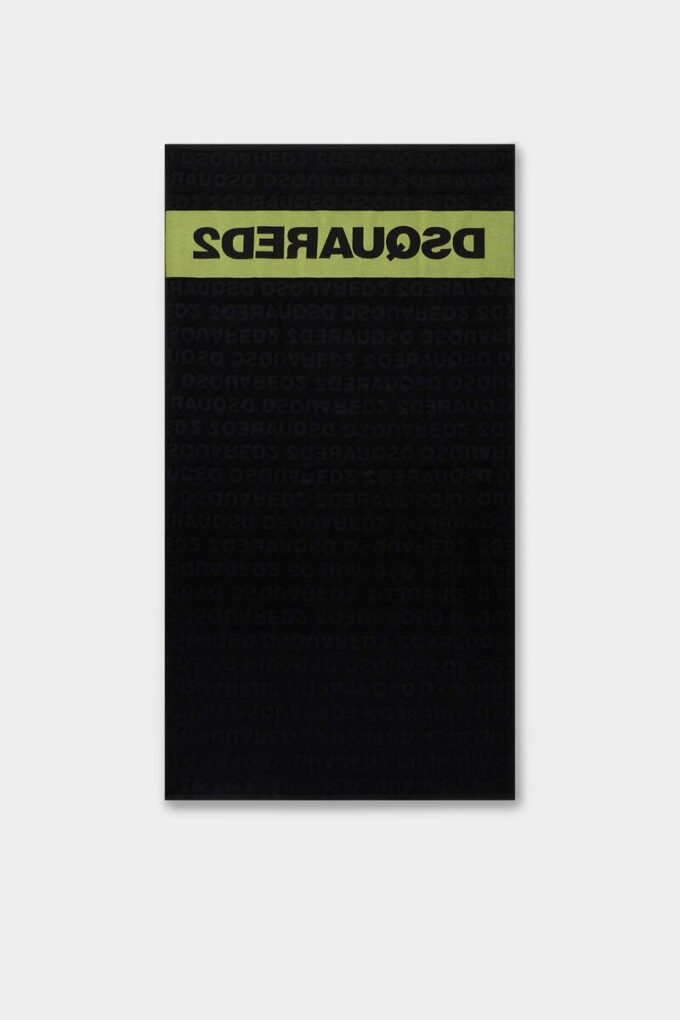 Telo da mare con logo Dsquared2 Telo da mare con logo Dsquared2