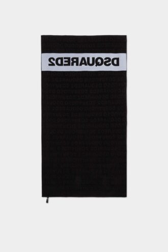 Telo da mare con logo Dsquared2