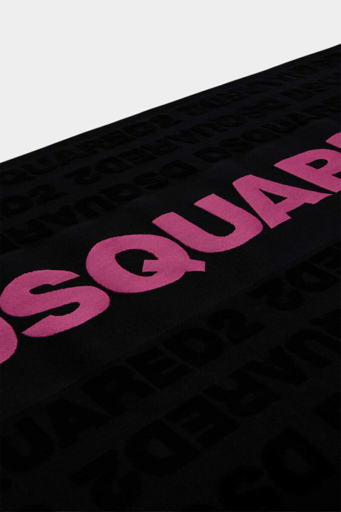 Telo da mare con logo Dsquared2 Telo da mare con logo Dsquared2