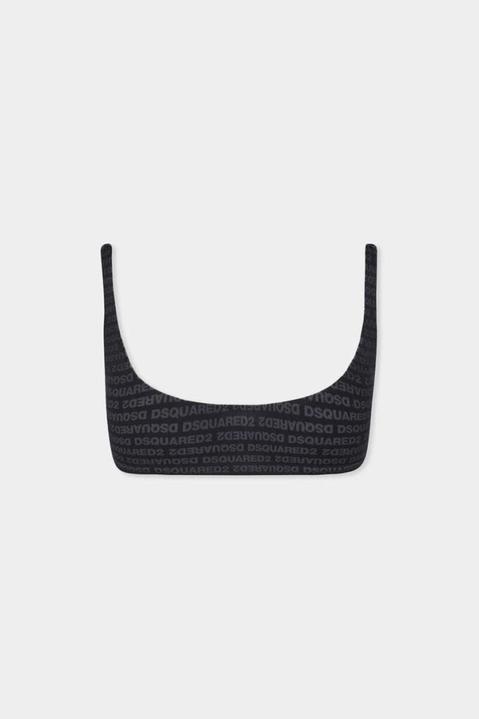 Top bikini con logo Dsquared2 Top bikini con logo Dsquared2
