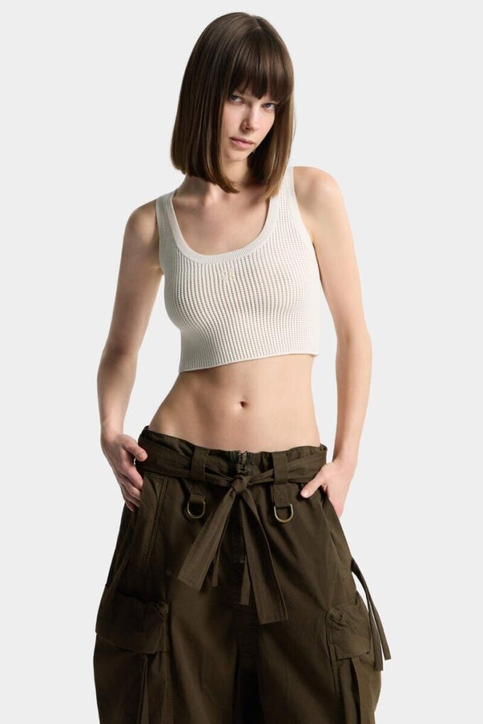 Top in maglia rovesciata D2 Top in maglia rovesciata D2