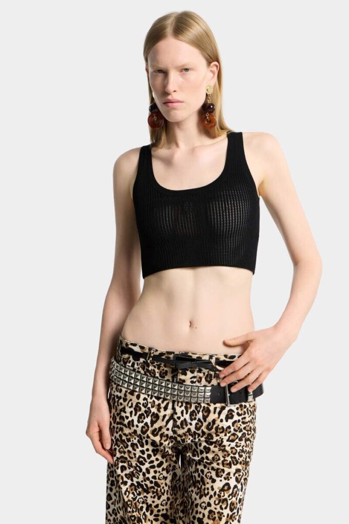 Top in maglia rovesciata D2 Top in maglia rovesciata D2