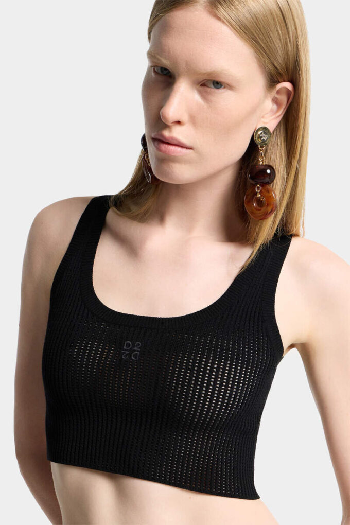 Top in maglia rovesciata D2 Top in maglia rovesciata D2