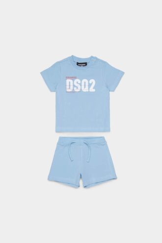 Tuta con logo D2Kids per neonati