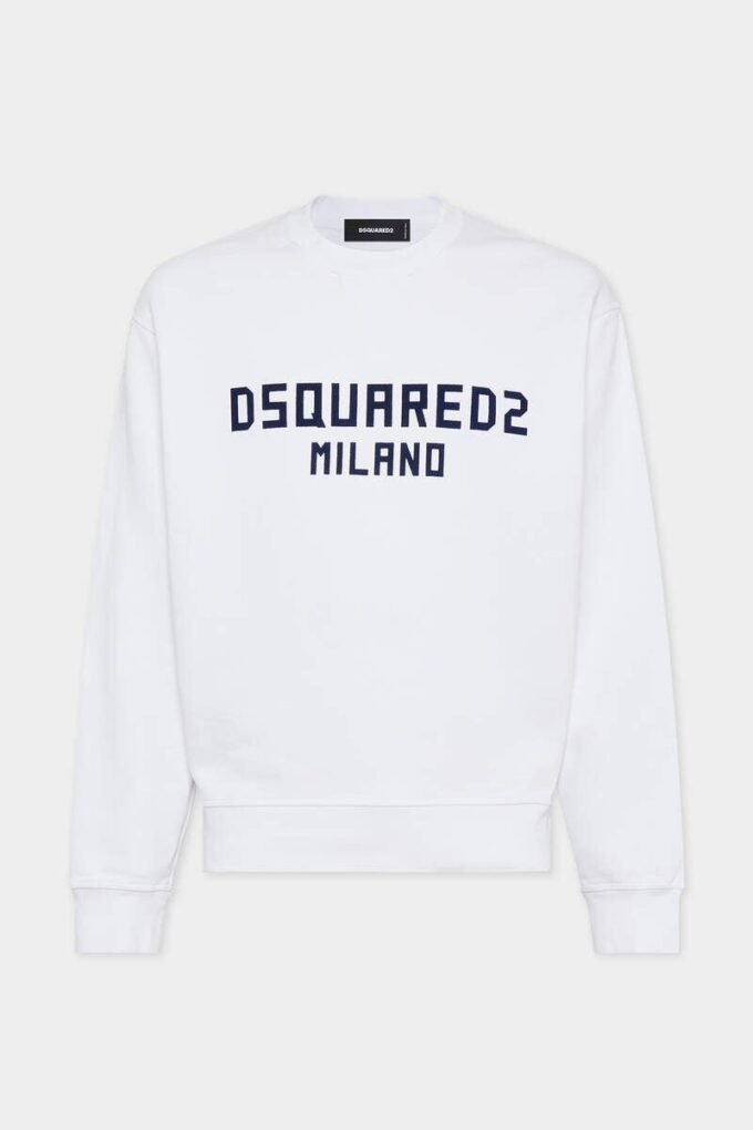 Vestibilità perfetta Felpa girocollo Dsquared2 Milano Vestibilità perfetta Felpa girocollo Dsquared2 Milano